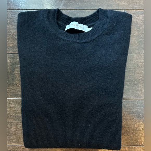 Zimmermann Black Cashmere Sweater with Logo - Picture 3 of 6